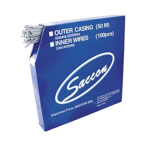 257400-galvanized-steel-pear-shaped-brake-cables-saccon-x100-silver-1-5-1800-mm
