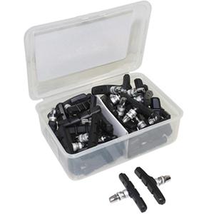 26034-set-of-25-pairs-of-screw-on-brake-pad-holders-newton-black-70-mm