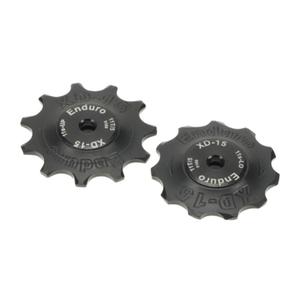 enduro-derailleur-caster-bearings-jockey-wheel-set-xd-15-shimano-11-speed-black-black-one-size