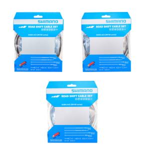 y0bm98020-polymer-coated-cable-sets-and-gear-shift-covers-shimano-white-one-size