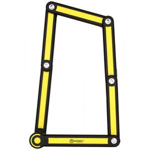 acl85auv-folding-anti-theft-device-auvray-articule-city-lock-85-yellow-black-5-mm-x-85-cm