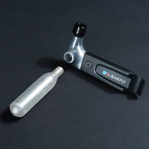 bar-al-168-pneumatic-lever-barfly-air-lever-co2-black-silver-one-size
