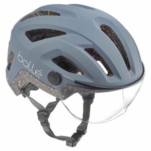 726174-bike-helmet-bolle-eco-react-visor-cool-grey-matte