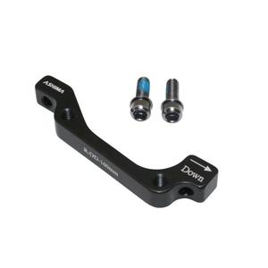 18762-disc-brake-adapter-with-caliper-on-international-frame-brakco-post-mount-black-black-160-mm