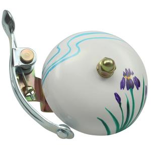 cb003-han-doorbell-crane-suzu-bell-white-gold-one-size