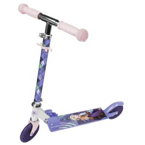 183262-foldable-and-adjustable-scooter-with-steel-rear-wheel-brake-disney-frozen-purple-one-size