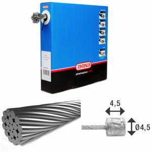 6472rvs-shim-box-transmission-cables-1x19-stainless-steel-wires-o1-1mm-with-n-head-o4-5x4-elvedes-x100-silver-2250-mm
