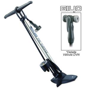 1101303-11bar-aluminum-workshop-foot-pump-giyo-black-silver-one-size