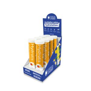 hydra-pec-peach-hydration-tablet-hydratis-x20-yellow-one-size