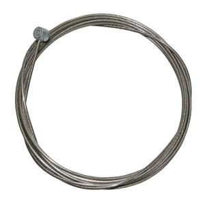 139024-box-of-25-stainless-steel-brake-cables-newton-silver-o1-6-mm-x-2-50-m