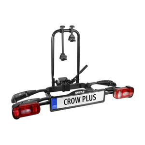 187032-bike-carrier-with-tilting-platform-for-2-bikes-rapide-on-the-hitch-possibility-of-extension-for-3rd-bike-p2r-eufab-crow-plus-50-kgs-black-one-size