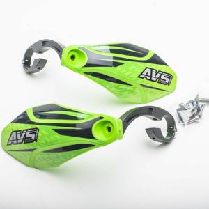 pm104-04-decoration-kit-for-hand-protectors-with-hinged-aluminium-bracket-avs-light-green-black-one-size
