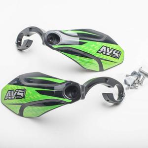 pm105-16-decoration-kit-for-hand-protectors-with-hinged-aluminium-bracket-avs-black-green-one-size