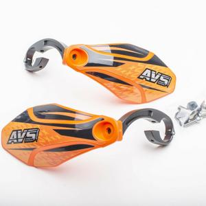 pm110-02-decoration-kit-for-hand-protectors-with-hinged-aluminium-bracket-avs-orange-black-one-size