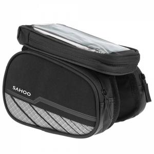b80-sho-12813l-waterproof-saddle-bag-with-touch-sensitive-cover-for-cell-phone-roswheel-sahoo-black-one-size