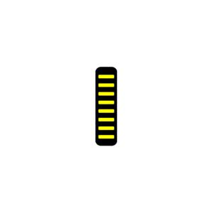 rr119-yel-std-front-fender-stickers-rrp-proguard-bolt-on-yellow-one-size