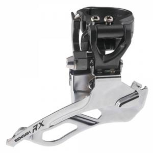 d63-fd-rx10-high-collar-front-derailleur-sensah-rx10-white-black-34-9-mm-20-speeds