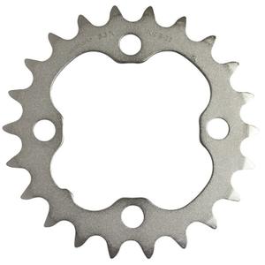 y1j822000-mtb-chainring-origine-shimano-4bra-deore-m532-origine-9v-black-9-speed-64-mm-22t
