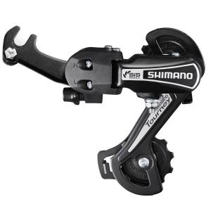 c62-ardty21assdl-cp-rear-derailleur-with-bracket-shimano-tourney-ty21ssb-black-one-size