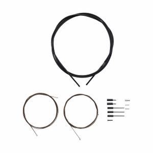 y63z98910-polymer-coated-cable-sets-and-gear-shift-covers-shimano-ot-sp41-black-one-size