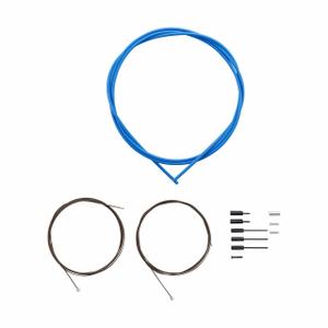 y63z98991-polymer-coated-cable-sets-and-gear-shift-covers-shimano-ot-sp41-blue-one-size