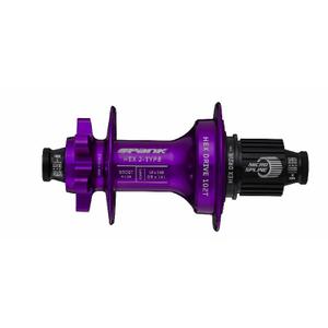 sp-hub-0016-purple-rear-hub-spank-hex-j-type-boost-r148-hg-purple-148x12-mm