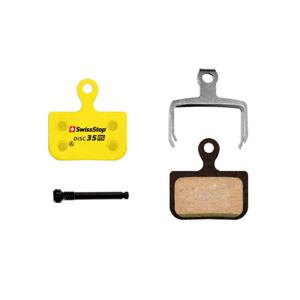 706112-pair-of-organic-brake-pads-swissstop-disc-35-rs-pour-freins-sram-avid-yellow-one-size