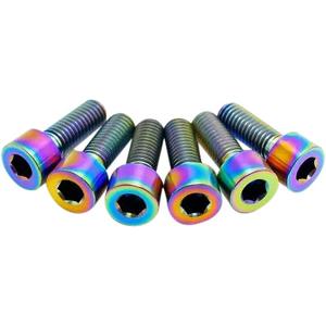 tlc0009-stem-bolts-tlc-bikes-fit-s-m-titanium-x6-rainbow-one-size