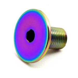 tlc0042-pedal-screws-tlc-bikes-odyssey-titanium-rainbow-m12x1-25mm