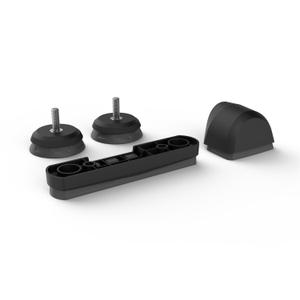 wawfkickraxis-home-trainer-foot-wahoo-kickr-black-one-size