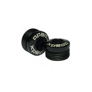 715672-set-of-pedal-axle-tips-xpedo-xmf4ac-xmf3cc-xgf1mc-black-one-size