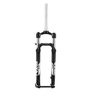 170983-170984-adjustable-spring-fork-with-handlebar-lever-deb-100mm-for-through-axle-boost-15-110-smooth-tapered-pivot-1-1-8-1-1-2-external-compatible-disc-zoom-868s-black-silver